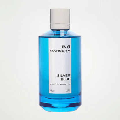 Mancera silver blue eau de parfum front side